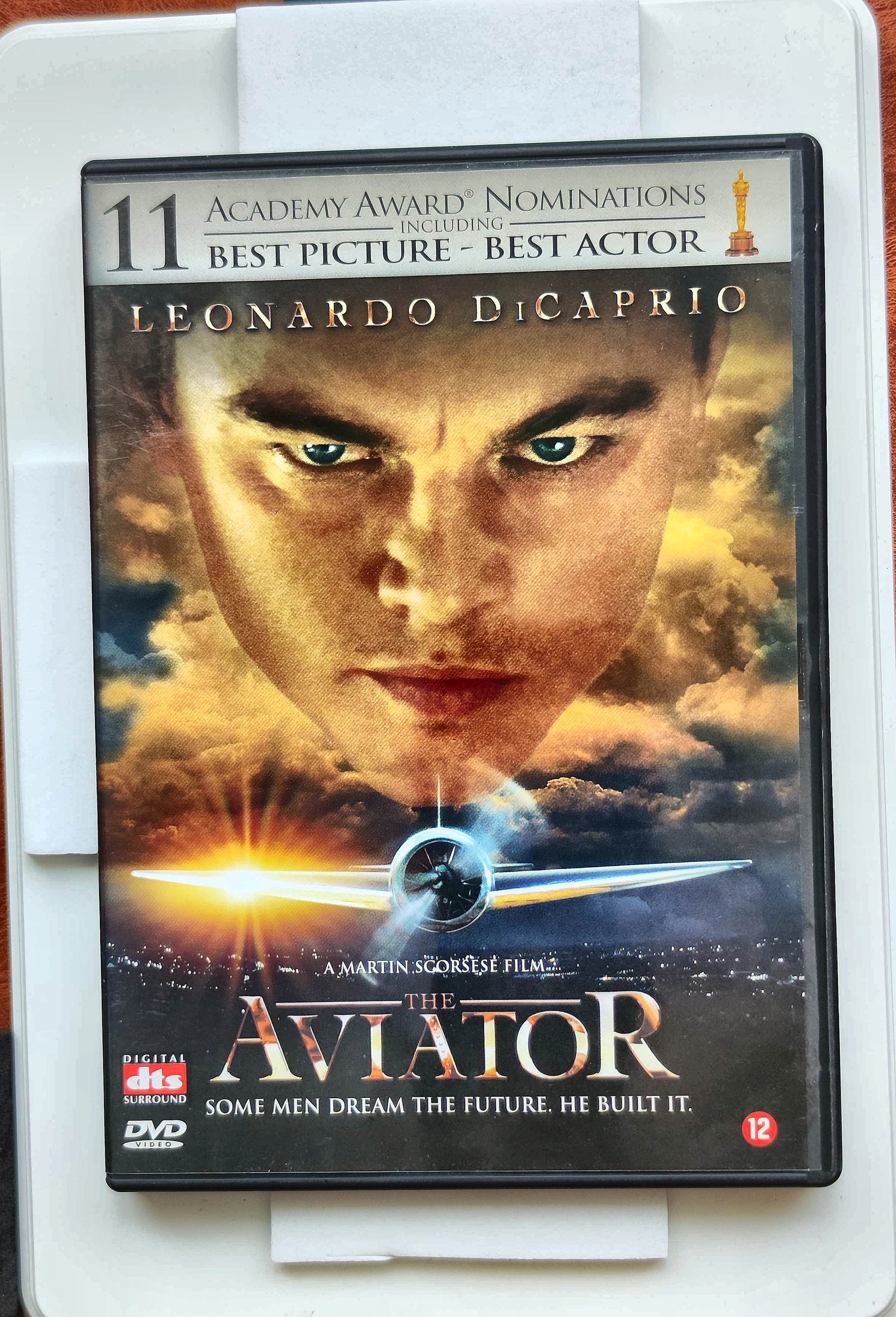 The Aviator 2004 DVD Biography Dicaprio Blanchett Beckinsale Scorsese DVD Cover