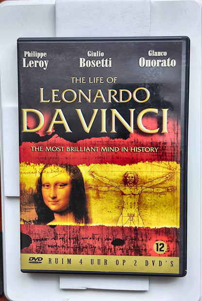 La vita di Leonardo da Vinci 1971 DVD Biography Leroy-Beaulieu Bosetti DVD Cover