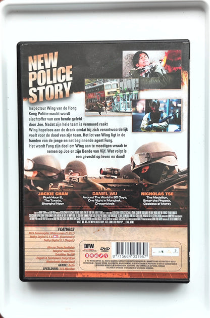 New Police Story 2004 DVD Action Chan Tse Yeung Chan