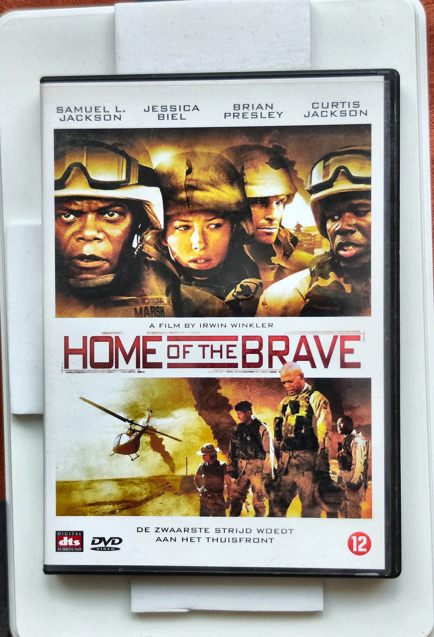 Home of the Brave 2006 DVD Action Jackson Biel Presley Winkler DVD Cover