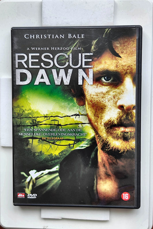 Rescue Dawn 2006 DVD Adventure Bale Grenier Bell Herzog DVD Cover