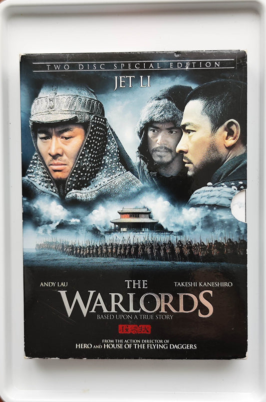 The Warlords 2007 DVD Action Li Lau Kaneshiro Chan DVD Cover