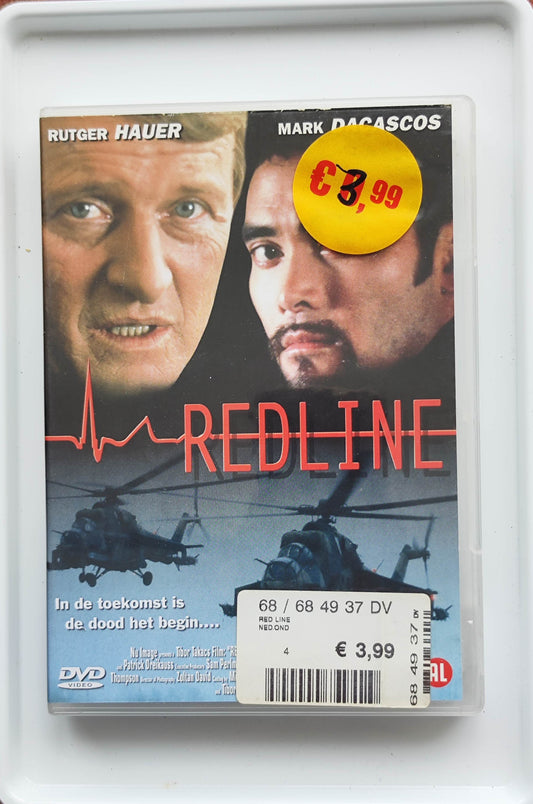 Deathline Redline 1997 DVD Action Hauer Dacascos Sciò Takacs DVD Cover