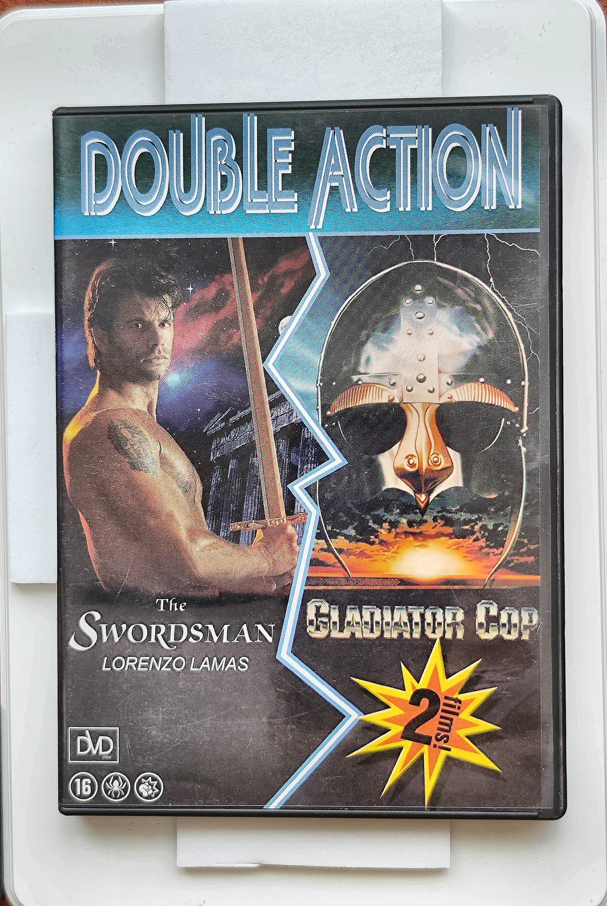 Gladiator Cop 1995 DVD Action Anderson Carter Clark Rotundo DVD Cover