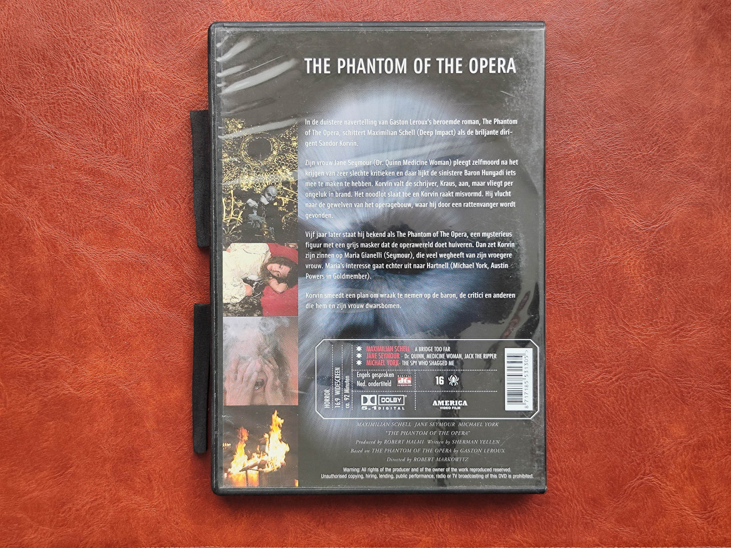 The Phantom of the Opera 1983 DVD Drama Schell Seymour York Markowitz
