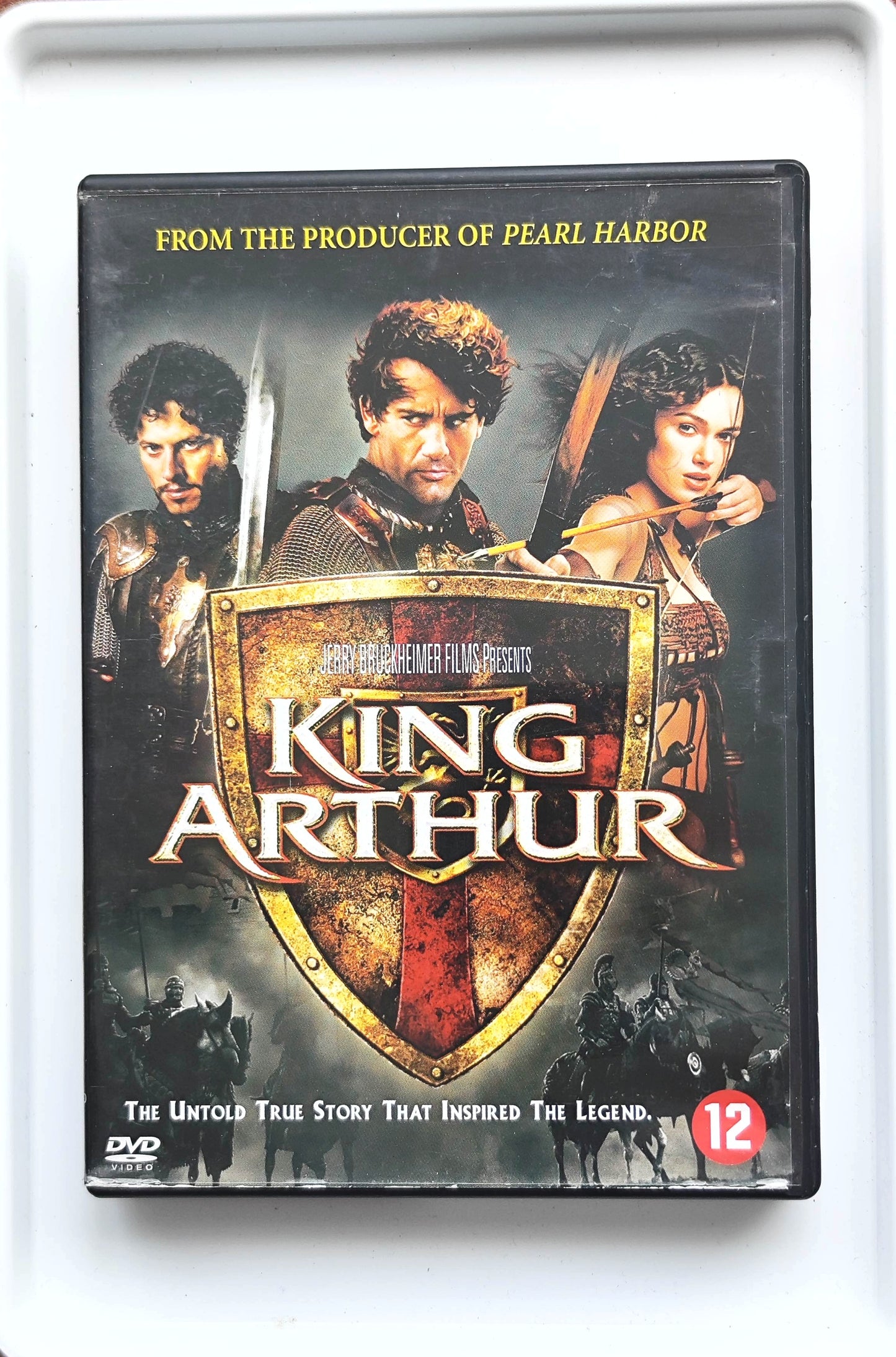 King Arthur 2004 DVD Action Owen Gruffudd Mikkelsen Fuqua DVD Cover