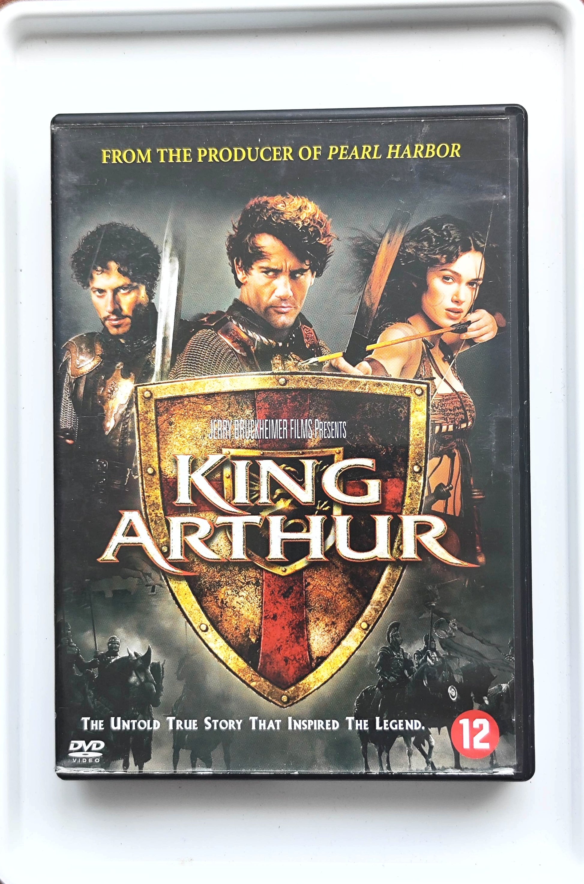 King Arthur 2004 DVD Action Owen Gruffudd Mikkelsen Fuqua DVD Cover