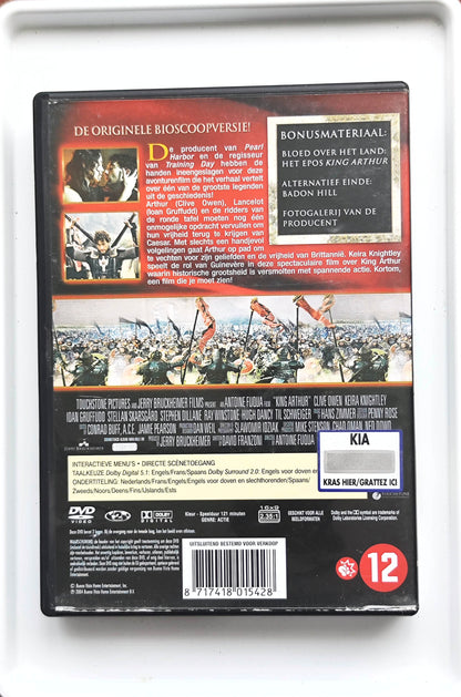King Arthur 2004 DVD Action Owen Gruffudd Mikkelsen Fuqua