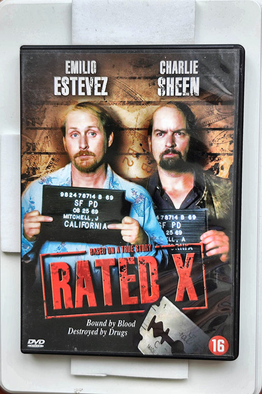 Rated X 2000 DVD Biography Sheen Estevez Weigel Estevez DVD Cover