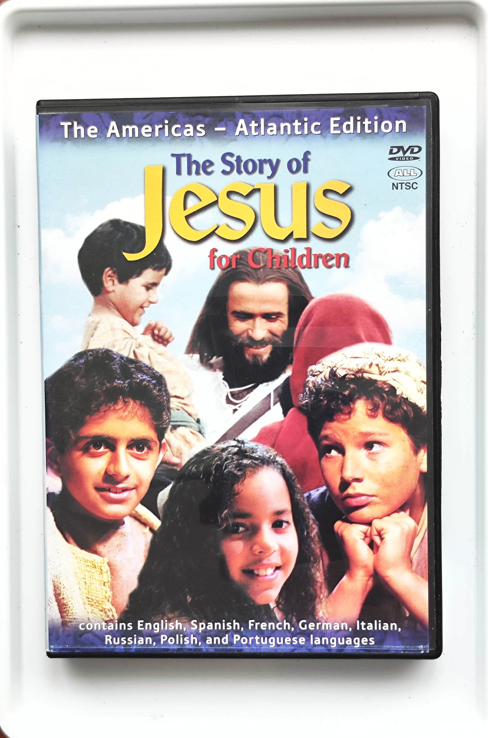 Story Of Jesus For Children 1979 DVD Family Gilberstadt Kumar Deacon Schmidt DVD Cover