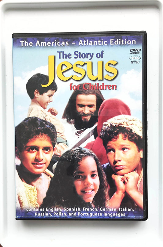 Story Of Jesus For Children 1979 DVD Family Gilberstadt Kumar Deacon Schmidt DVD Cover