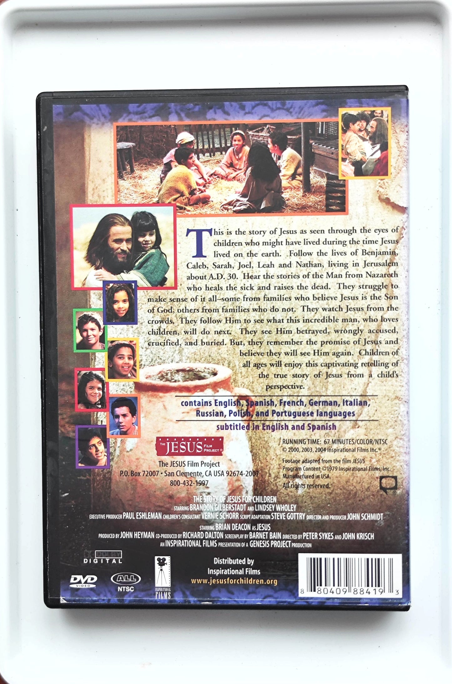 Story Of Jesus For Children 1979 DVD Family Gilberstadt Kumar Deacon Schmidt