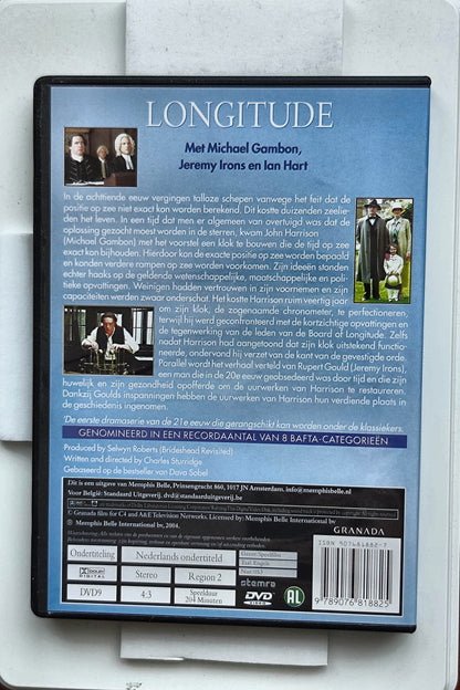 Longitude 2000 DVD Drama Gambon Coy Hodsol Sturridge